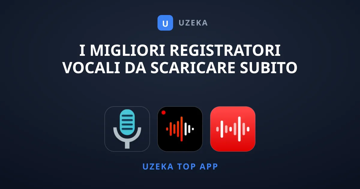 I Migliori Registratori Vocali da Scaricare Subito